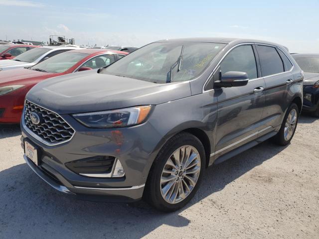 FORD EDGE TITAN 2022 with VIN 2FMPK4K90NBA64150 - Photo from auction