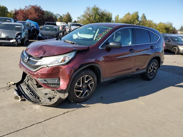 HONDA CR-V SE 2016 with VIN 2HKRM4H46GH628295 - Photo from auction