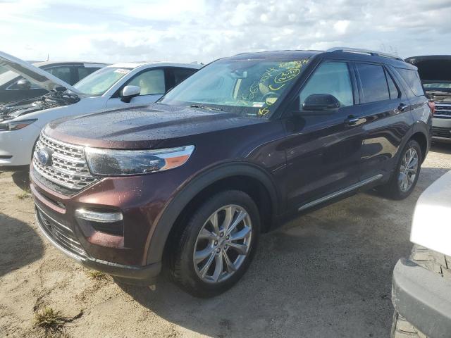 FORD EXPLORER L 2020 with VIN 1FMSK7FH1LGA35100 - Photo from auction