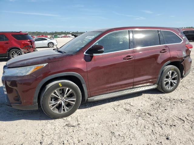 TOYOTA HIGHLANDER 2018 with VIN 5TDZZRFH9JS263553 - Photo from auction
