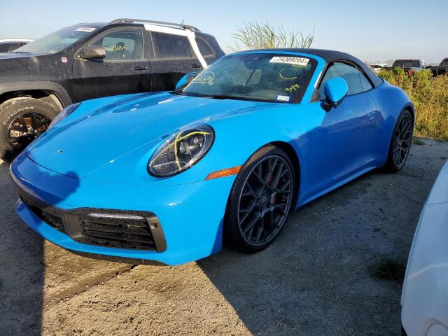 PORSCHE 911 CARRER 2022 with VIN WP0CB2A94NS244388 - Photo from auction