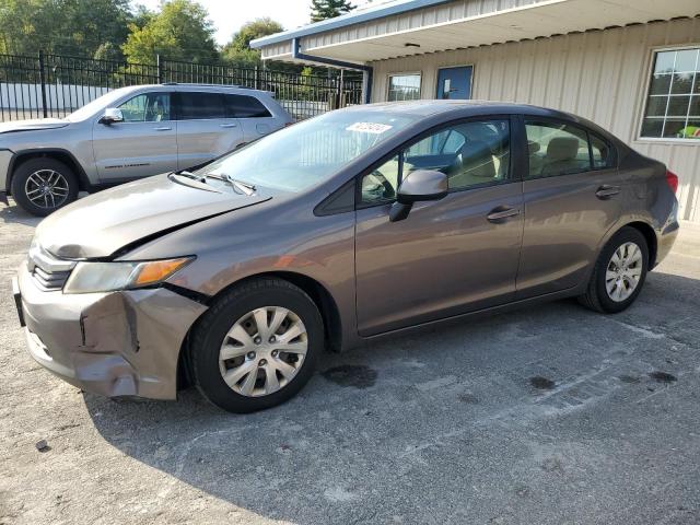 HONDA CIVIC LX 2012 with VIN 2HGFB2F56CH527870 - Photo from auction