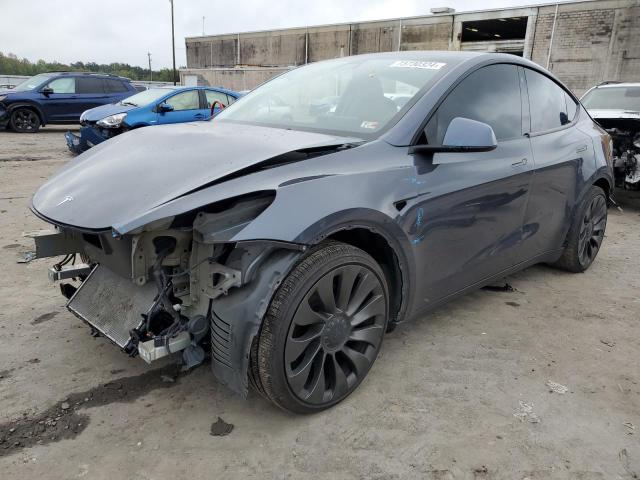 TESLA MODEL Y 2022 with VIN 7SAYGDEF3NF308147 - Photo from auction