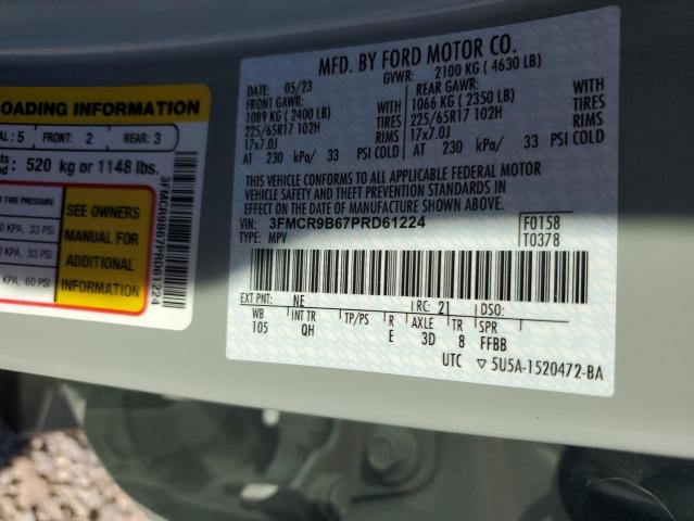 Photo 14 from auction – 2023 FORD BRONCO SPO with VIN 3FMCR9B67PRD61224
