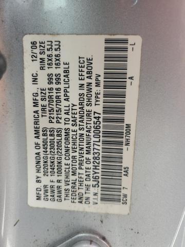 Photo 14 from auction – 2007 HONDA ELEMENT LX with VIN 5J6YH28377L006547