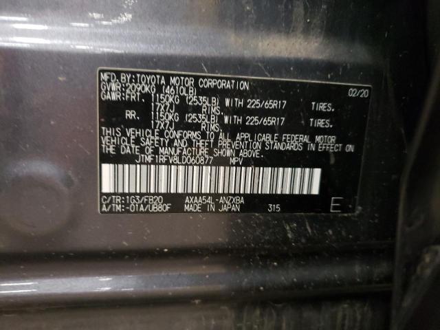 Photo 14 from auction – 2020 TOYOTA RAV4 LE with VIN JTMF1RFV8LD060877