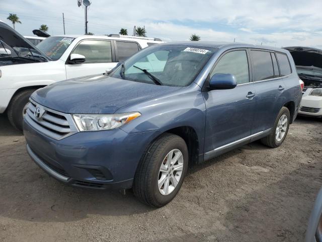 TOYOTA HIGHLANDER 2013 with VIN 5TDZA3EH6DS045841 - Photo from auction