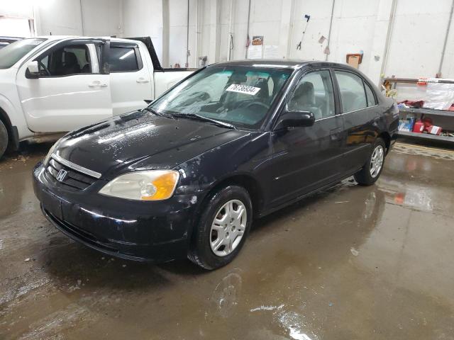 HONDA CIVIC LX 2002 with VIN 2HGES16592H562875 - Photo from auction
