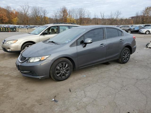 HONDA CIVIC LX 2013 with VIN 19XFB2F56DE204351 - Photo from auction