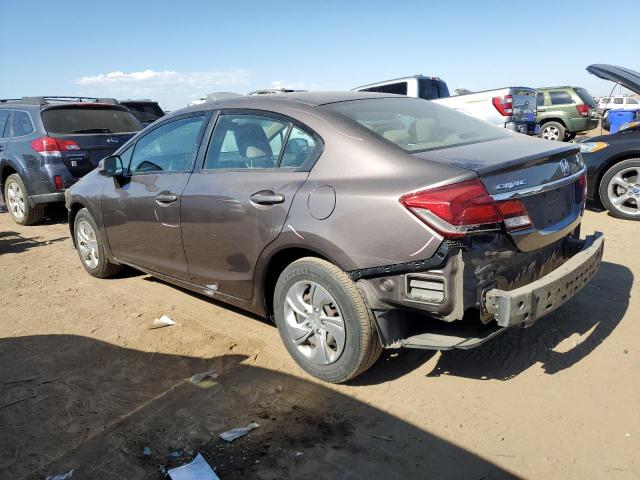 Photo 2 from auction – 2013 HONDA CIVIC LX with VIN 2HGFB2F58DH547300