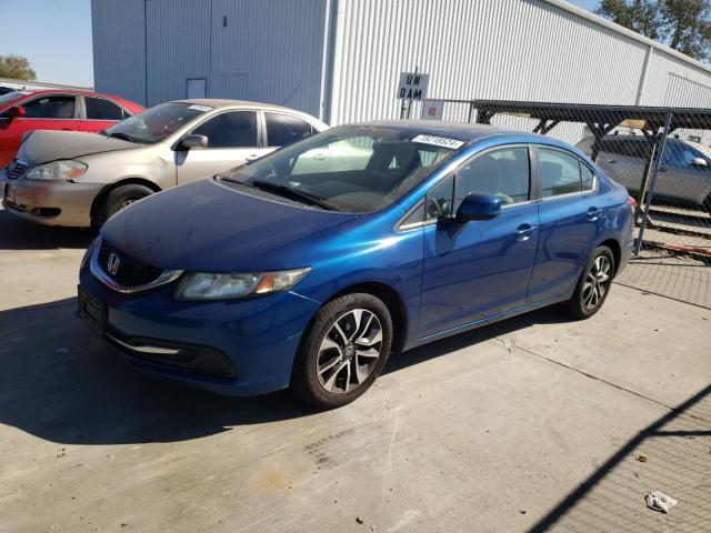 HONDA CIVIC EX 2013 with VIN 19XFB2F89DE228587 - Photo from auction