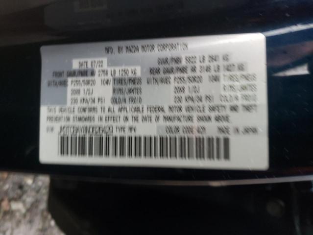 Photo 14 from auction – 2022 MAZDA CX-9 TOURI with VIN JM3TCBAY8N0626429