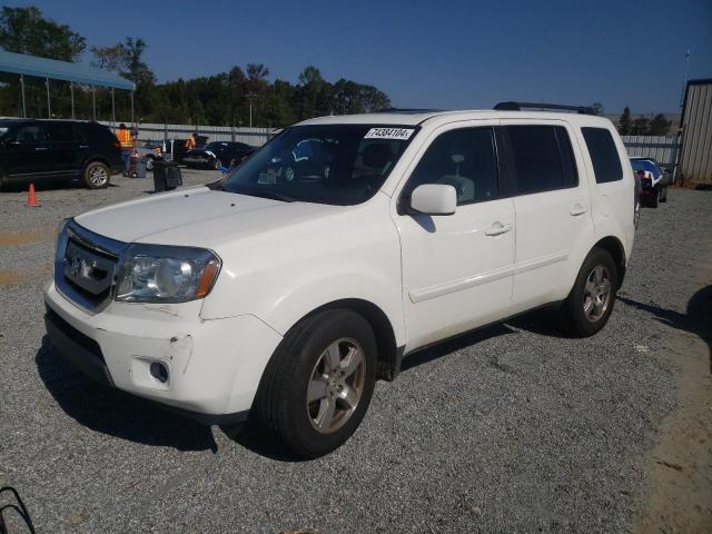 HONDA PILOT EXL 2011 with VIN 5FNYF4H56BB037826 - Photo from auction