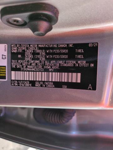 Zdjęcie 14 z aukcji – 2021 LEXUS RX 350 z VIN 2T2HZMAA4MC203133