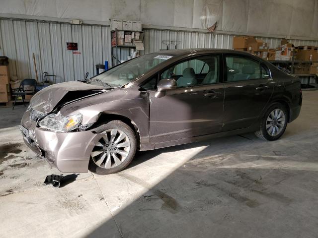 HONDA CIVIC EX 2009 with VIN 19XFA16809E046488 - Photo from auction