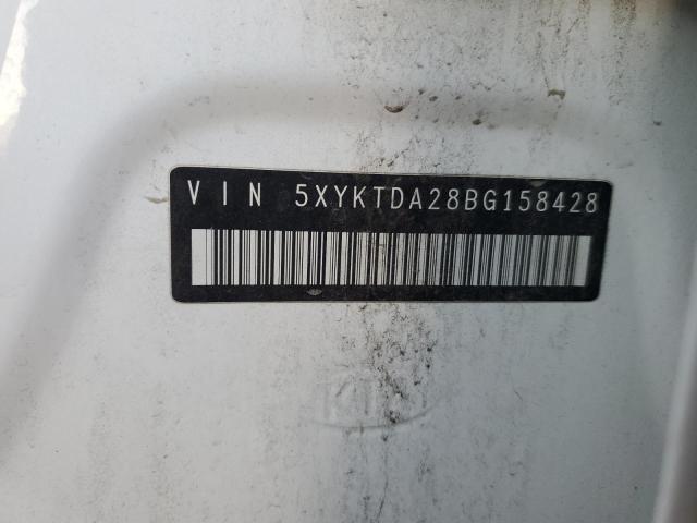 Photo 14 from auction – 2011 KIA SORENTO BA with VIN 5XYKTDA28BG158428