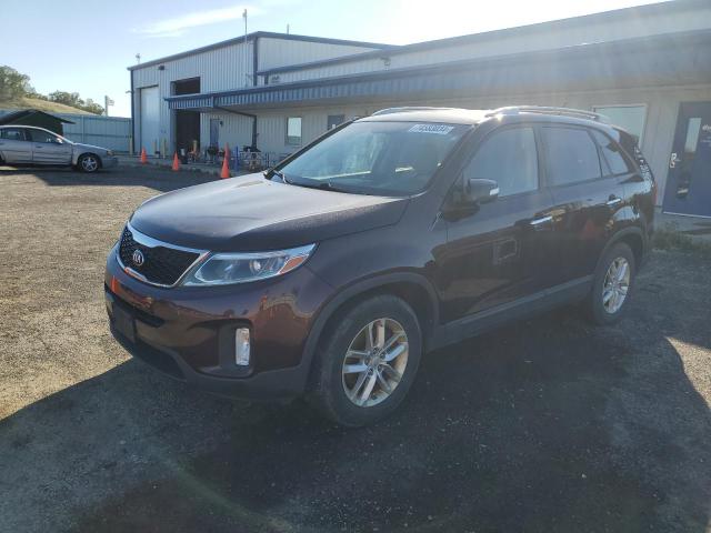 KIA SORENTO LX 2014 with VIN 5XYKT4A69EG477103 - Photo from auction
