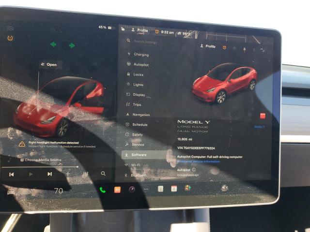 Снимка 9 от търг – 2023 TESLA MODEL Y с VIN 7SAYGDEE5PF779324