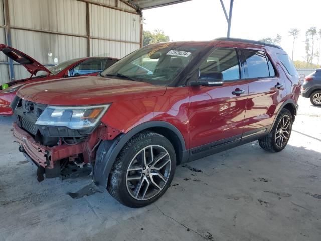 FORD EXPLORER S 2016 with VIN 1FM5K8GT6GGA43320 - Photo from auction