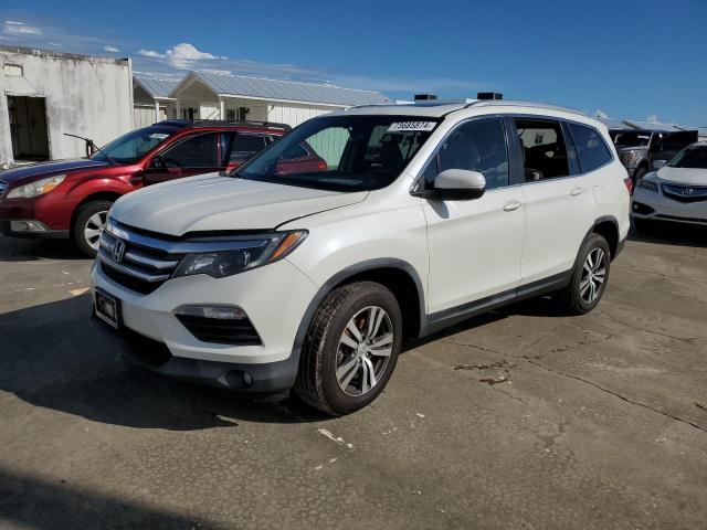 HONDA PILOT EXL 2017 with VIN 5FNYF6H55HB026336 - Photo from auction