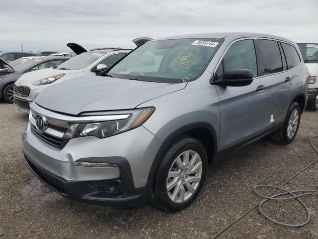 Photo 1 from auction – 2019 HONDA PILOT LX with VIN 5FNYF5H11KB007698