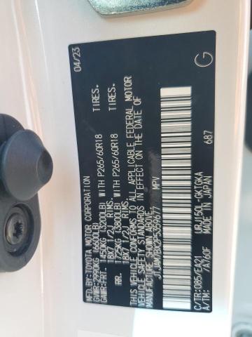 Photo 14 from auction – 2023 LEXUS GX 460 with VIN JTJAM7BX2P5359677