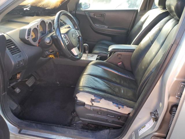 Photo 7 from auction – 2005 NISSAN MURANO SL with VIN JN8AZ08W95W409979