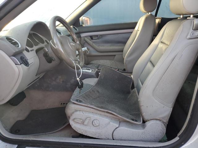 Photo 7 from auction – 2004 AUDI A4 1.8 CAB with VIN WAUAC48H54K013573