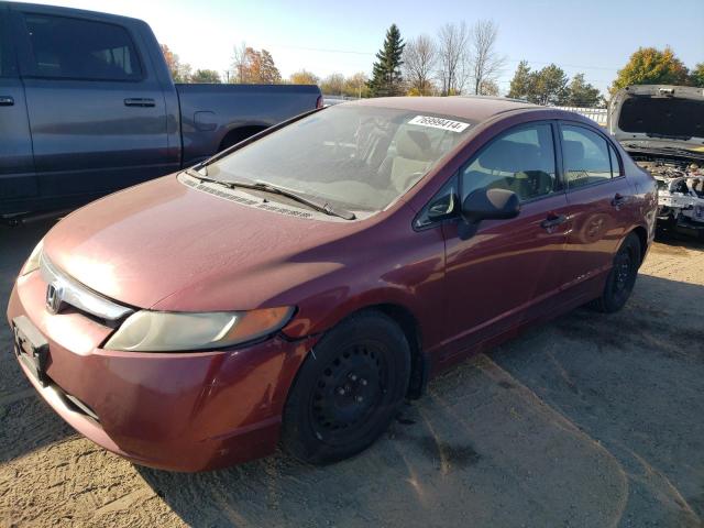 HONDA CIVIC DX 2008 with VIN 2HGFA16248H015762 - Photo from auction