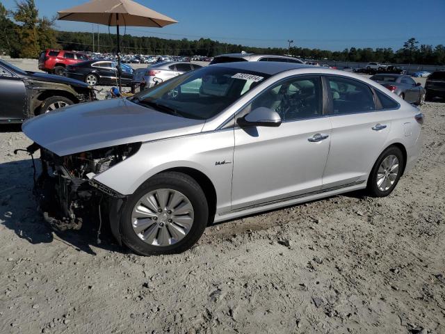 HYUNDAI SONATA HYB 2017 with VIN KMHE24L11HA045994 - Photo from auction