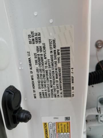 Photo 14 from auction – 2020 HONDA PILOT EX with VIN 5FNYF5H35LB024507