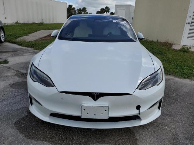Photo 5 from auction – 2022 TESLA MODEL S with VIN 5YJSA1E57NF487464