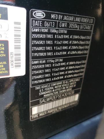Photo 14 from auction – 2014 LAND ROVER RANGE ROVE with VIN SALWR2EF5EA301639