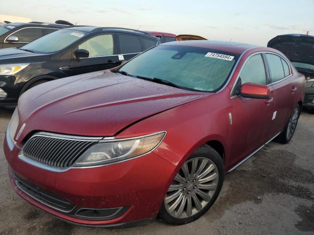LINCOLN MKS 2014 with VIN 1LNHL9DK4EG603604 - Photo from auction