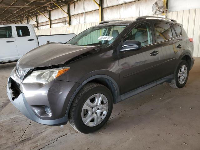 TOYOTA RAV4 LE 2015 with VIN 2T3ZFREV2FW215303 - Photo from auction