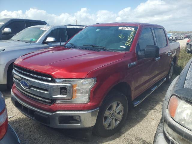 FORD F150 SUPER 2018 with VIN 1FTEW1CP7JKC38601 - Photo from auction