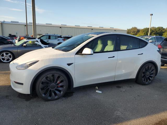 TESLA MODEL Y 2021 with VIN 5YJYGDEF4MF137243 - Photo from auction