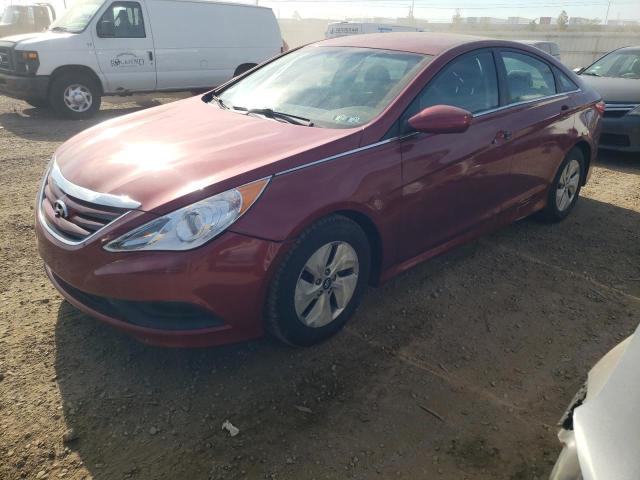 HYUNDAI SONATA GLS 2014 with VIN 5NPEB4AC0EH818919 - Photo from auction