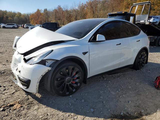 TESLA MODEL Y 2021 with VIN 5YJYGDEE6MF115378 - Photo from auction