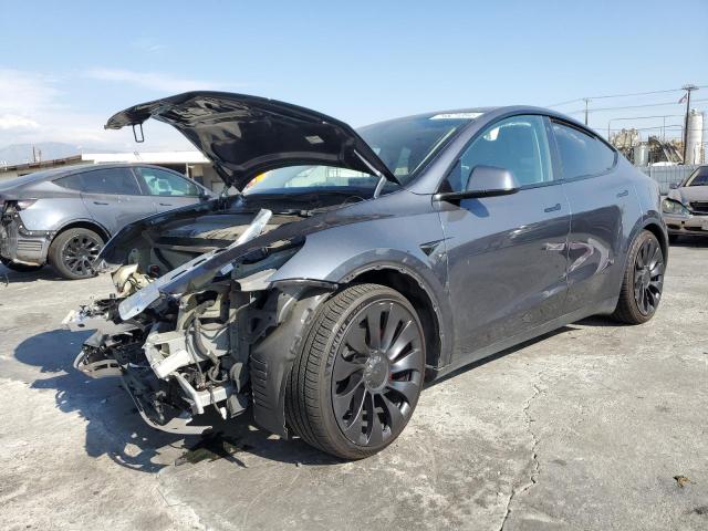 TESLA MODEL Y 2022 with VIN 7SAYGDEF6NF485842 - Photo from auction
