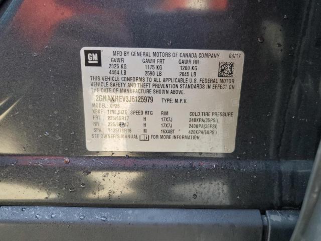 Photo 14 from auction – 2018 CHEVROLET EQUINOX LS with VIN 2GNAXHEV3J6125979