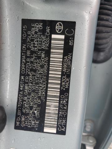 Photo 14 from auction – 2015 TOYOTA PRIUS with VIN JTDKN3DU1F1998476