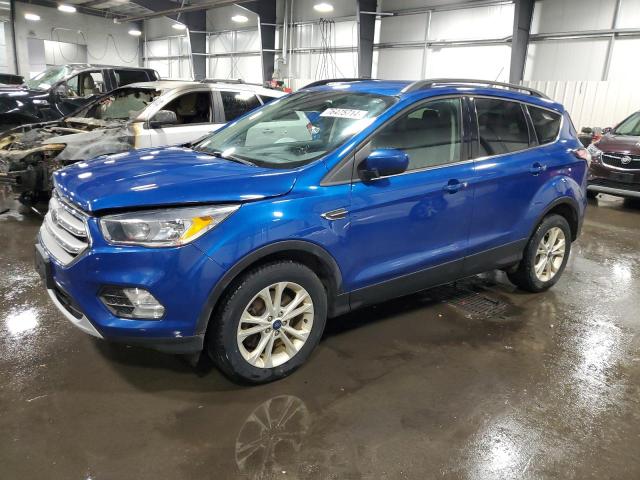 FORD ESCAPE SE 2018 with VIN 1FMCU9GD9JUC08589 - Photo from auction