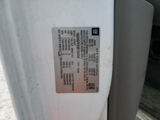 Photo 14 from auction – 2014 CHEVROLET EXPRESS G2 with VIN 1GCWGFFA3E1138660