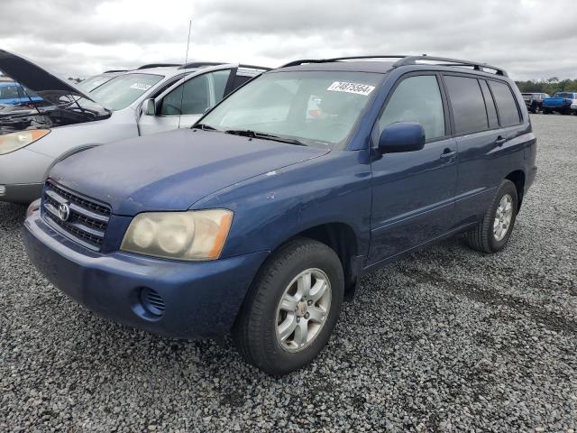 TOYOTA HIGHLANDER 2001 with VIN JTEHF21A210022664 - Photo from auction