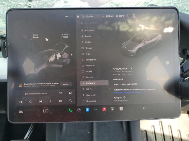 Foto 9 de la subasta – 2021 TESLA MODEL Y con VIN 5YJYGAEE2MF252025