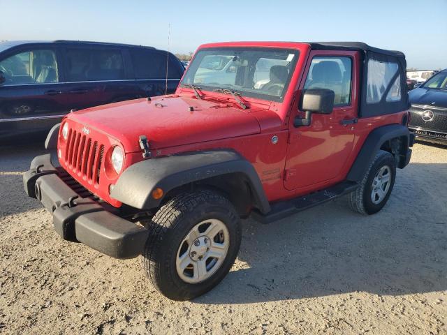 JEEP WRANGLER S 2014 with VIN 1C4AJWAG8EL162268 - Photo from auction