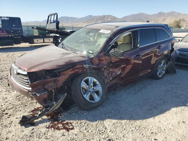 TOYOTA HIGHLANDER 2014 with VIN 5TDDKRFH0ES007340 - Photo from auction