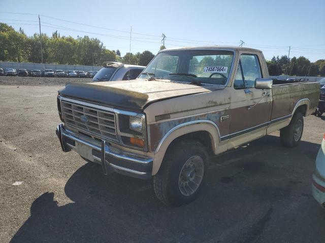 FORD F250 1986 with VIN 2FTHF25L4GCB49434 - Photo from auction