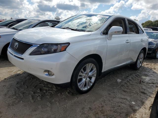 LEXUS RX 450H 2010 with VIN JTJZB1BA6A2400886 - Photo from auction